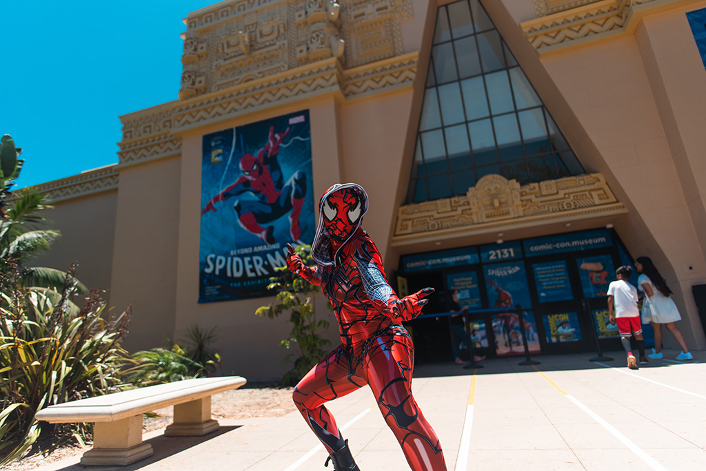 Comic-Con Museum exterior.