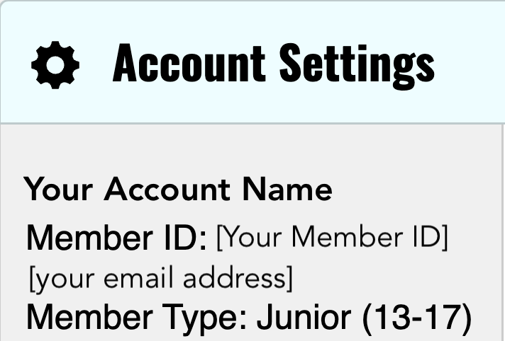 Member ID Account Dashboard Information